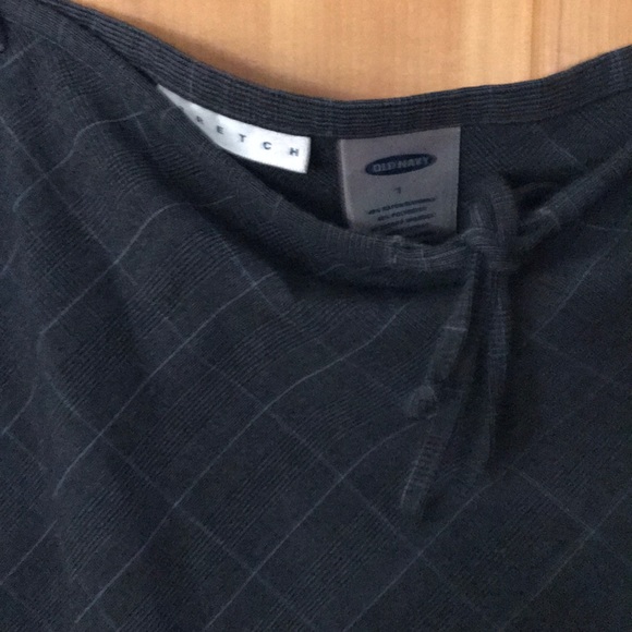 Gray, Blue, Black stretch Knit Maxi Skirt - Picture 3 of 4